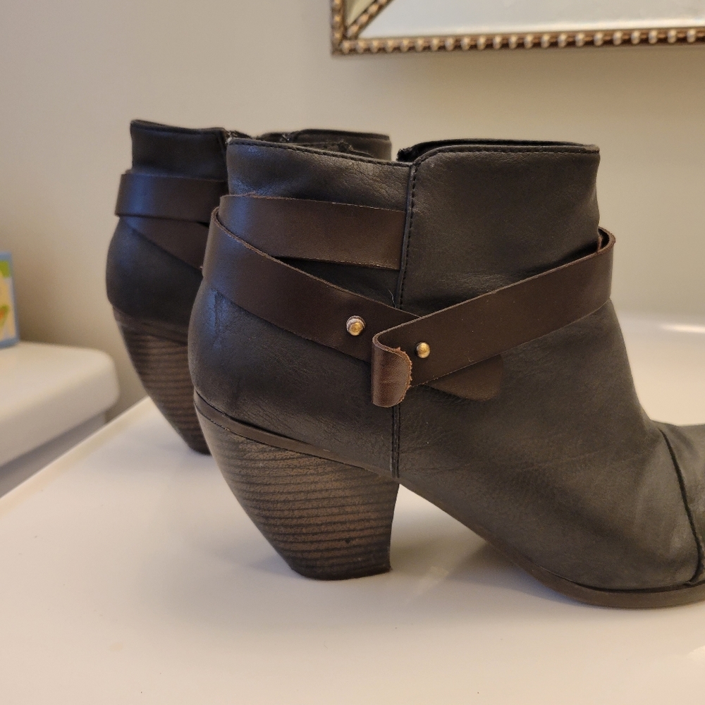 Black booties